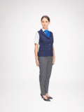 Vest with collar