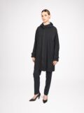 Flowy raincoat