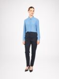 Blouse with folded detail
